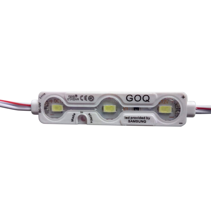 Хорошее качество 1,2 W GOQ светодиодный модуль SMD5730 3led 12v светодиодный модуль