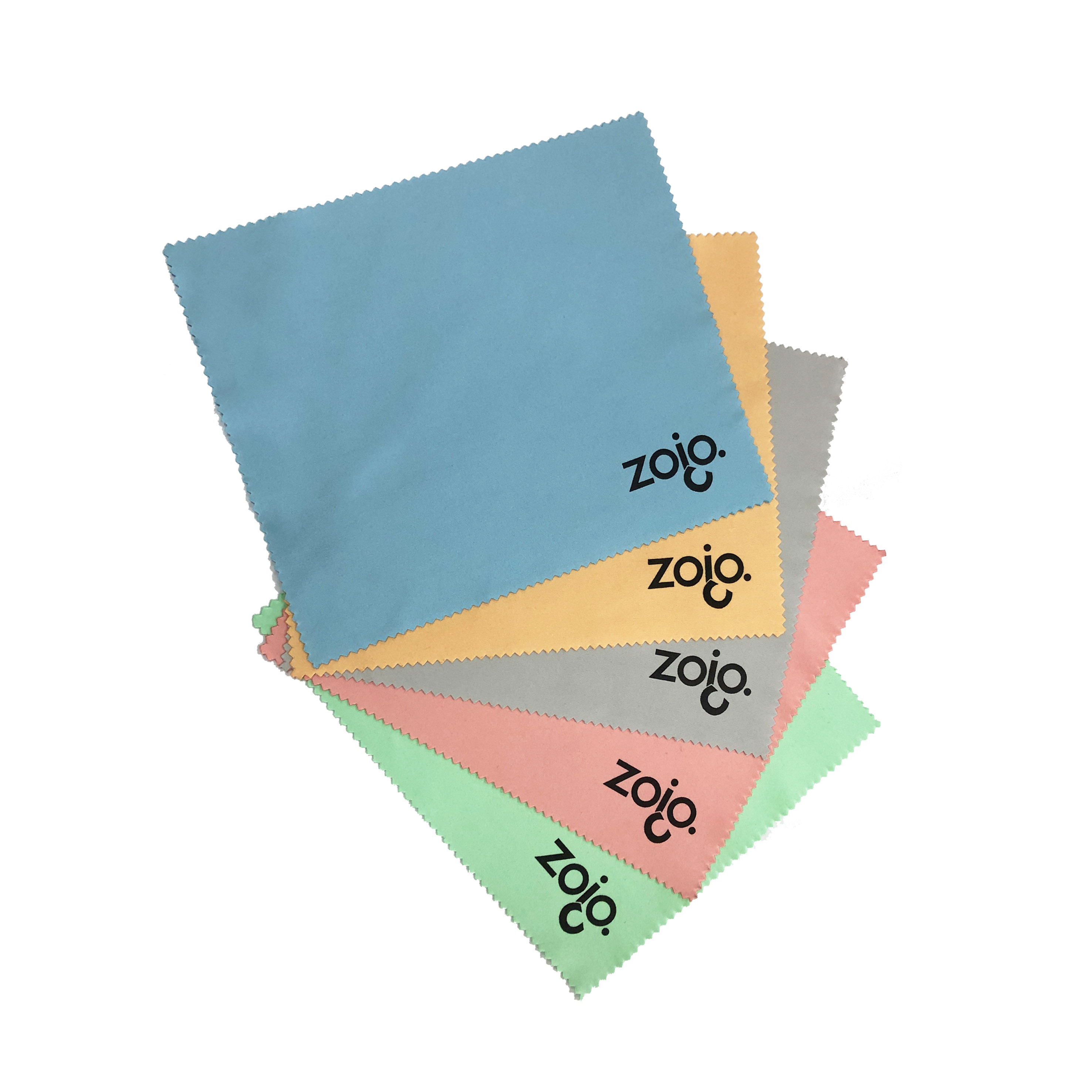Promotional cute silk screen print glasses cleaning microfiber cloth different size with fashion pattern