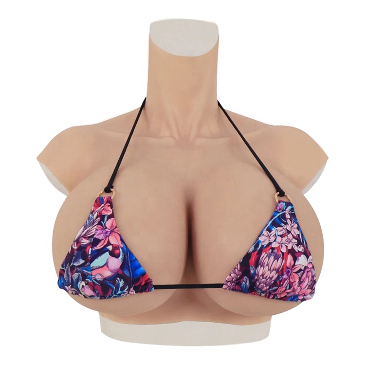 Soft Silicone Realistic Boobs Form Pad Small Slips Crossdresser Slicon Bodysuit Butt Sponge Fake Breast