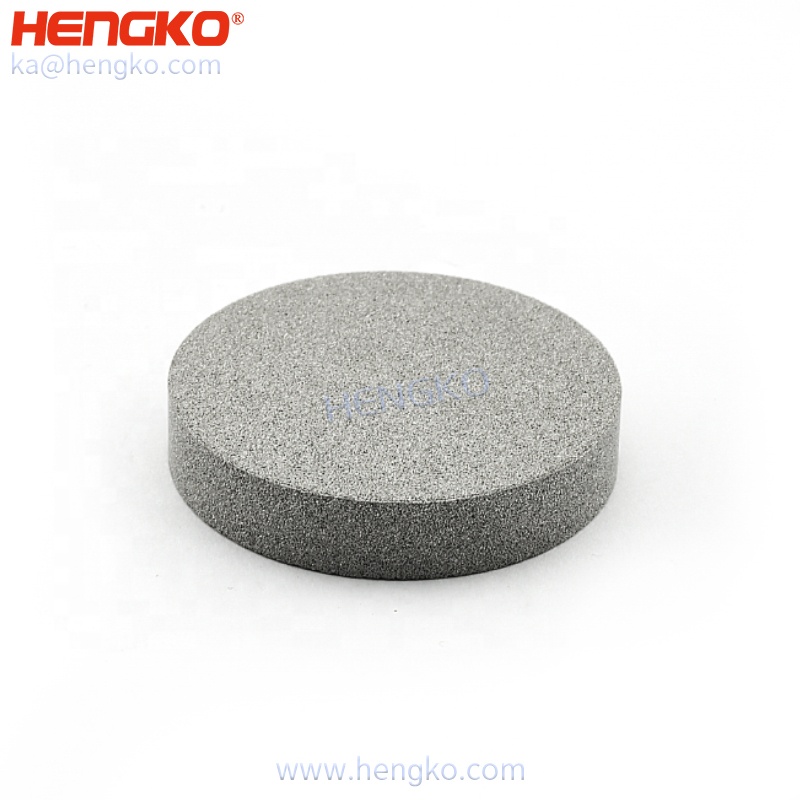 HENGKO заказной Завод Оптовая микро пористый 304 316 316L ss нержавеющая сталь спеченный фильтр диск 0,2-120 микрон