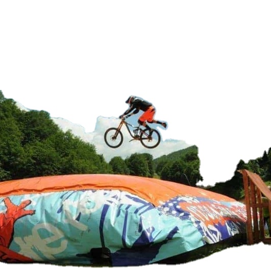 Большая трюковая надувная подушка безопасности для bmx, надувная подушка для катания на лыжах