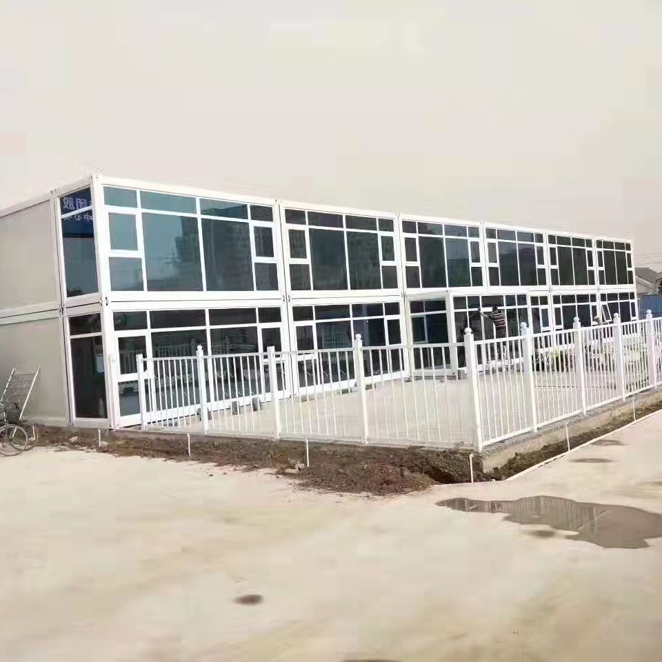 Горячая Распродажа готовая стальная конструкция легко собирается предварительно спроектированные мобильные офисные сборные контейнерные дома 4 комнаты