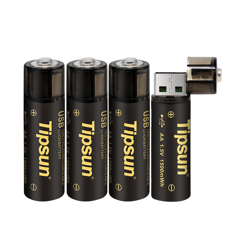 1,5 в 1000 мАч Мини АА аккумуляторная батарея usb