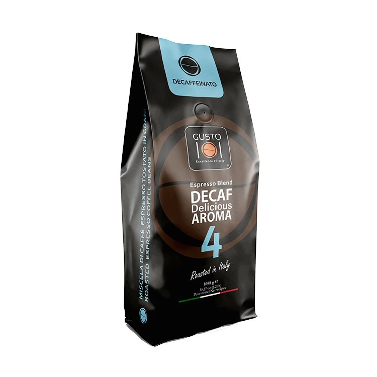 Без кофеина delicius Aroma-1Kg мешки для кофе в зернах арабика оптовая торговля кофейных зерен