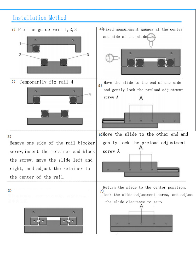 Hot sale linear motion rail slide block bearing HGH15CA HGH15CAZAC 15MM 30MM 50MM bearing
