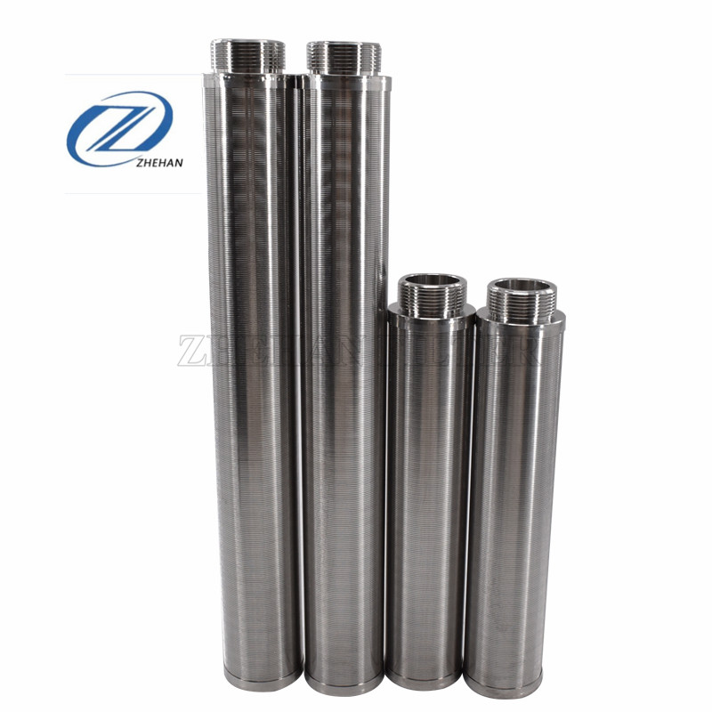 stainless steel wedge wire filter/johnson screen cartridge fishbone-shaped water distributor