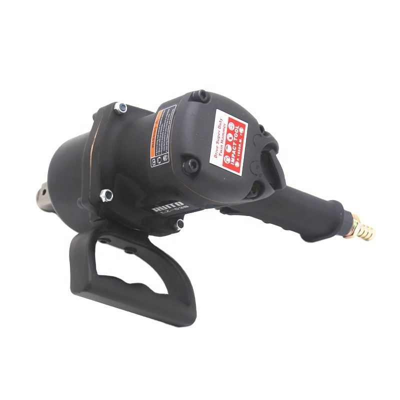 Heavy Duty Impact Wrench 1600Ft-lb 1 Inch Pneumatic Tool Twin Hammer Air Impact Wrench For Vehicle Repair Truck And Industrial