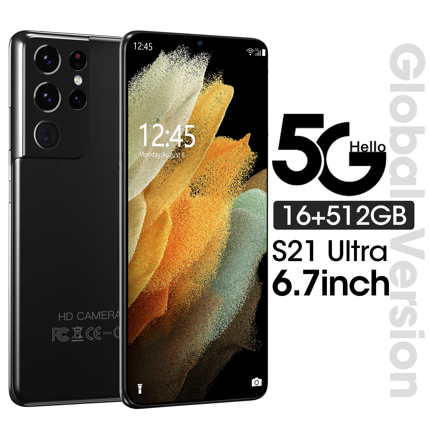 2021 Sunsung S21 смартфон 6,7 дюймов Android глобальная версия 16 ГБ + 512 ГБ оригинальный разблокирована мобильных телефонов Dual SIM мобильных телефонов 4G