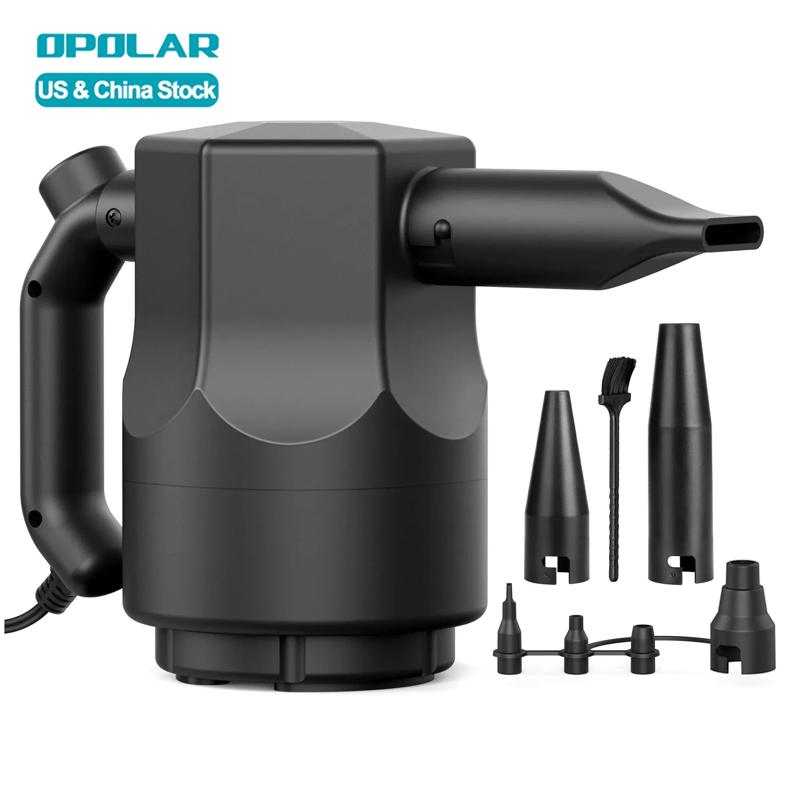 OPOLAR Hot Selling 500W High Power Keyboard Electronic Computer Cleaning Air Blower Electric Compressed Air Duster