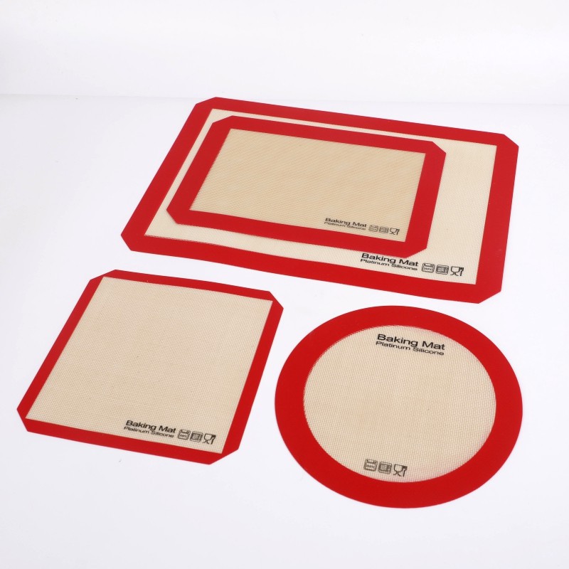 Eco-Friendly Silicone Pastry Cake Baking Mats Liners