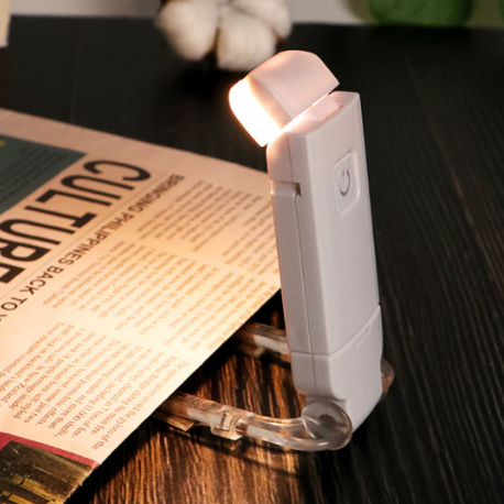 Светодиодный перезаряжаемый светильник для чтения книг, переносная Usb-закладка, светильник для чтения, гаджет, аксессуары для взлома, зажим, светильник для книг