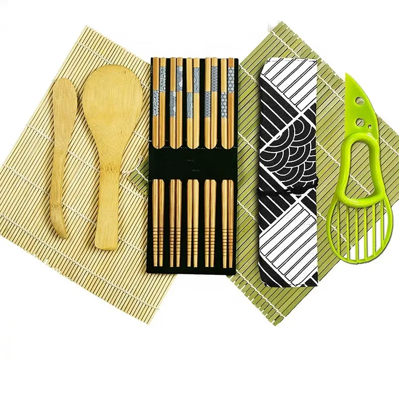 bamboo sushi making kit rice maker machine sushi maker set sushi mold