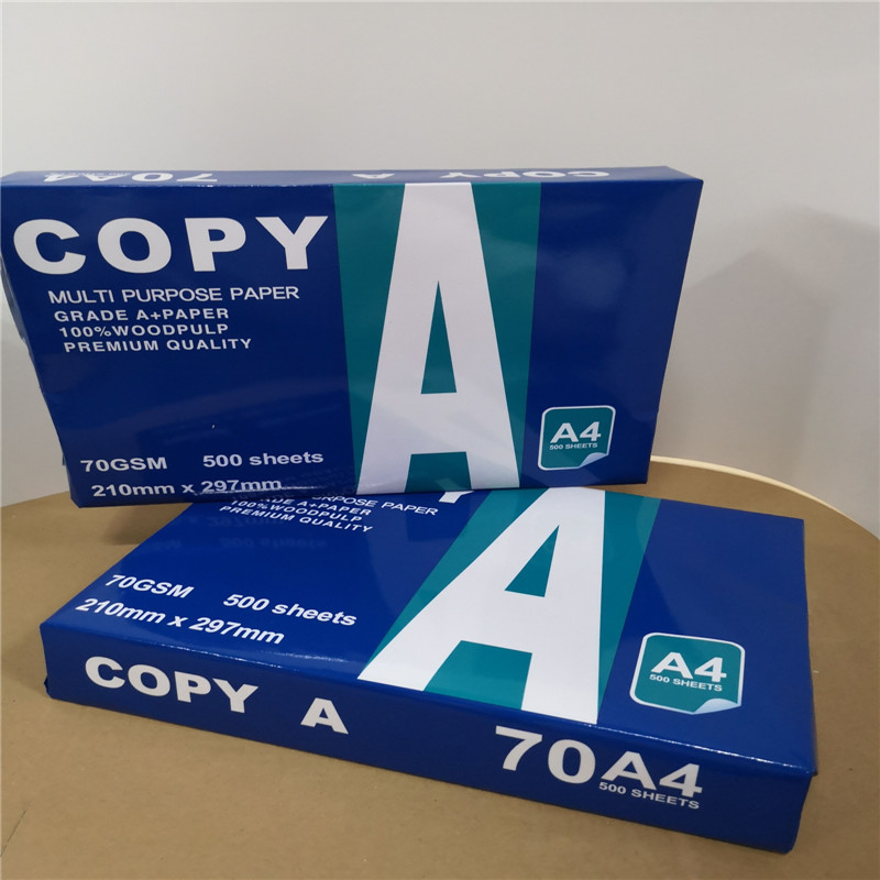 Белая копировальная бумага формата A4, 80 г/м2, 70 г/м2 для копировальной лазерной печати