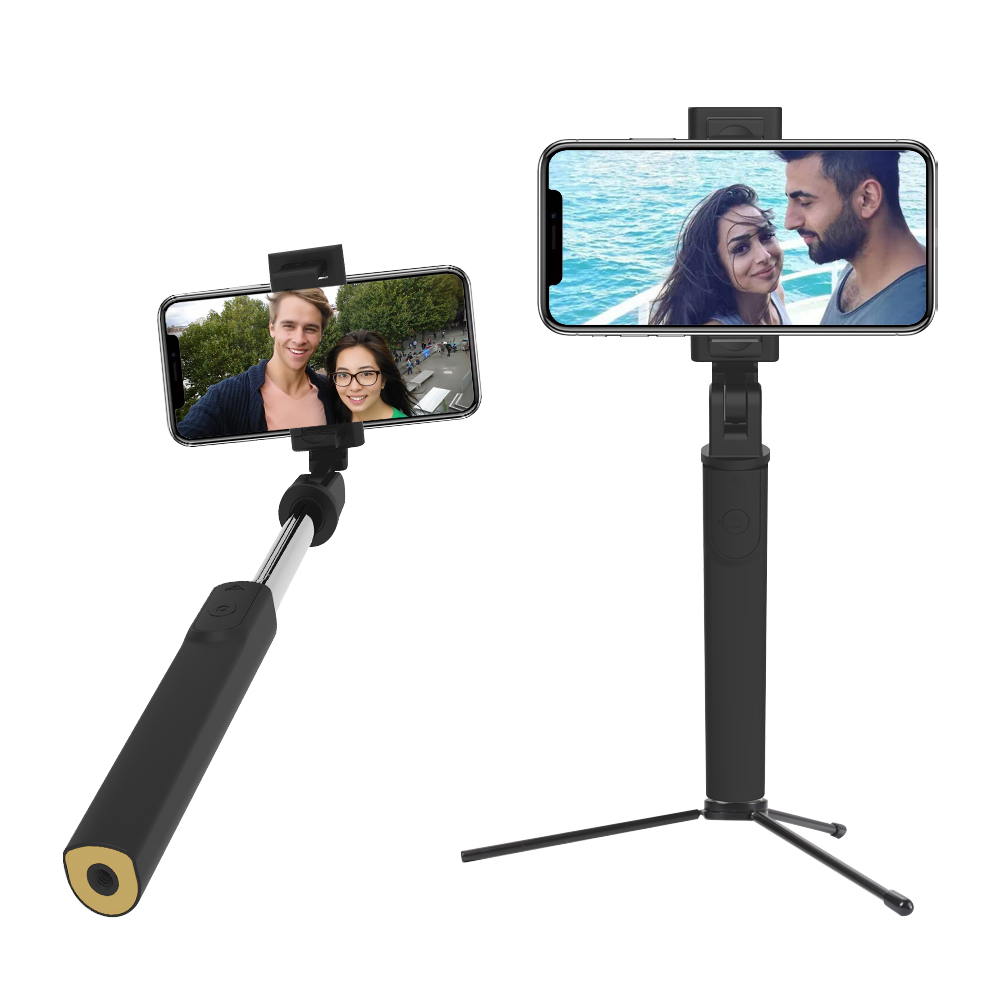Flexible Selfie Stick Tripod 3 In 1 Mini 360 Degree Selfie Stick Handheld Telescopic Fill light Selfie Stick