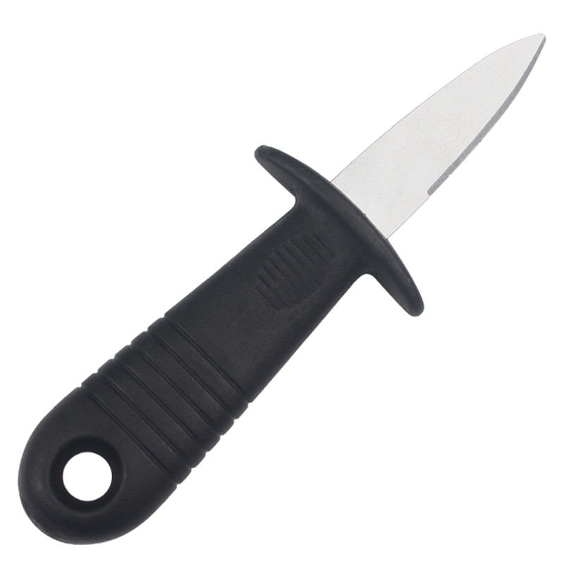 Plastic Handle Stainless Steel Oyster Shucking Knife Clam Knife Shucker Seafood Shellfish Opener Tool