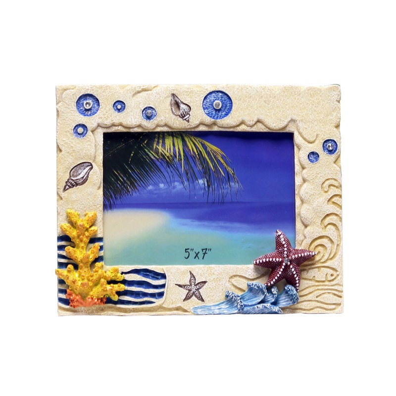 Hot Selling Wholesale Custom Home Decoration Gifts Resin Crafts Personalized Hand-painted Photo Frame