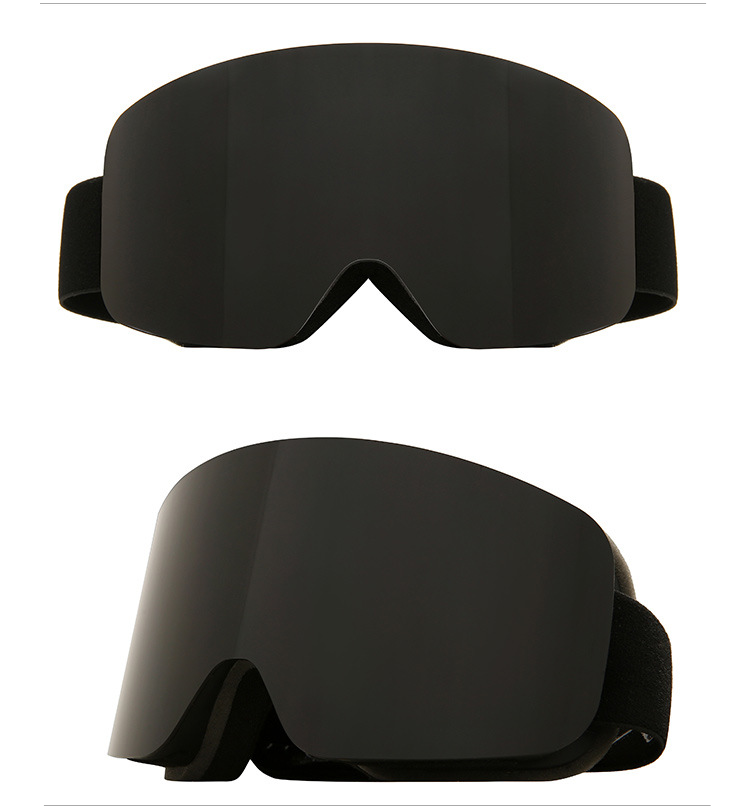 Hot Products Two-Layer Magnetic Anti-Fog Ski Goggles UV400 Protection Mountaineering Snowboard Glasses Many Colors Choose