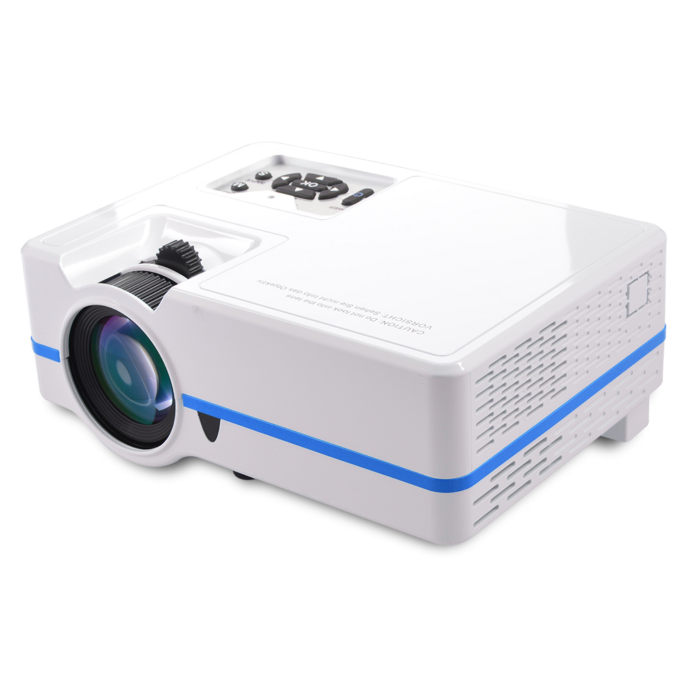 Китайский завод, прямая продажа, светодиодный проектор HD a2000, мини-проектор, портативный карманный ЖК-дисплей для домашнего кинотеатра, аудио/USB/SD входы