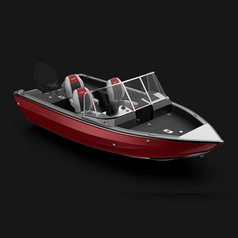 19ft алюминиевая Водоструйная рыболовная скоростная лодка с консолью