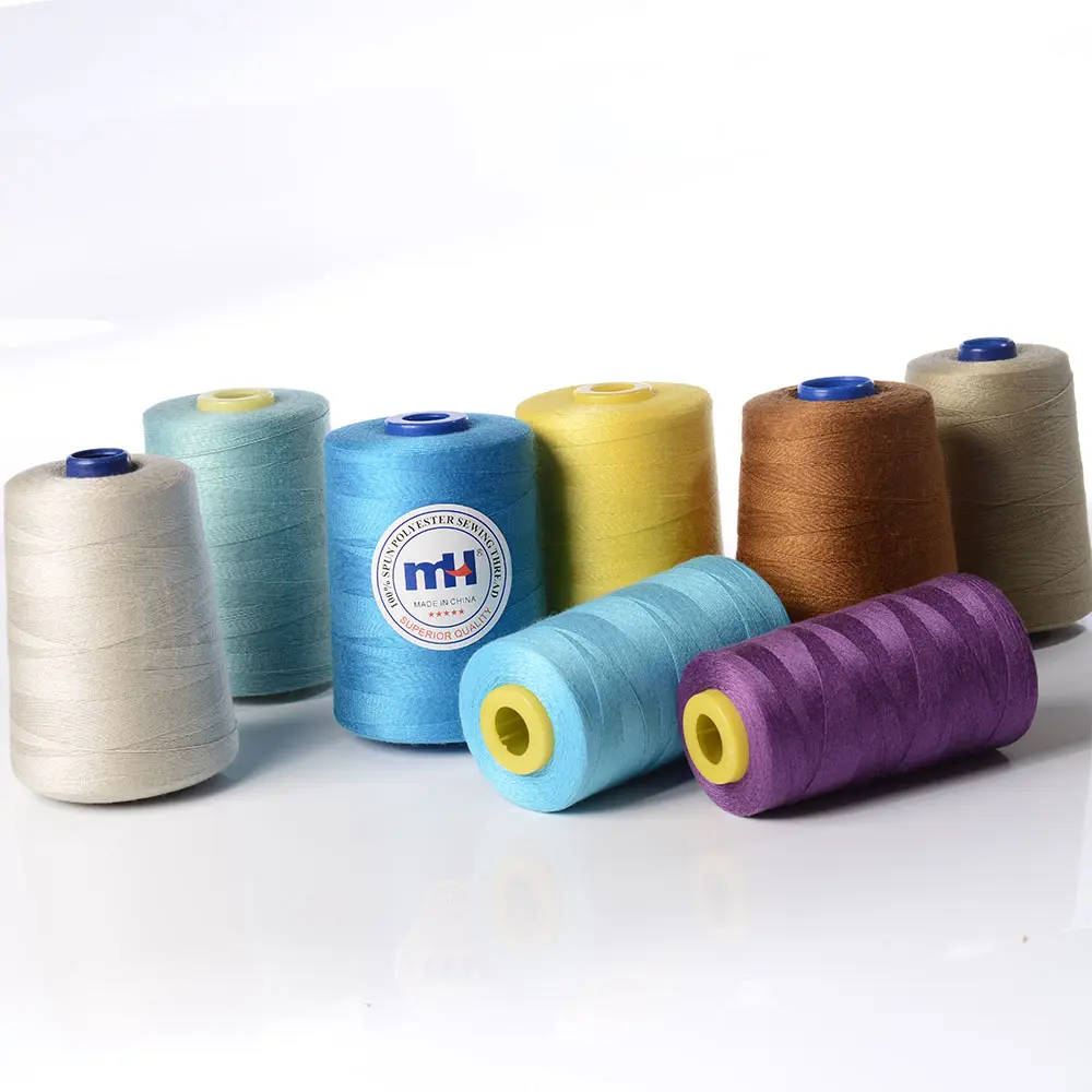 Wholesale 40/2 5000yds 100% Polyester Sewing Thread For Sewing Machines