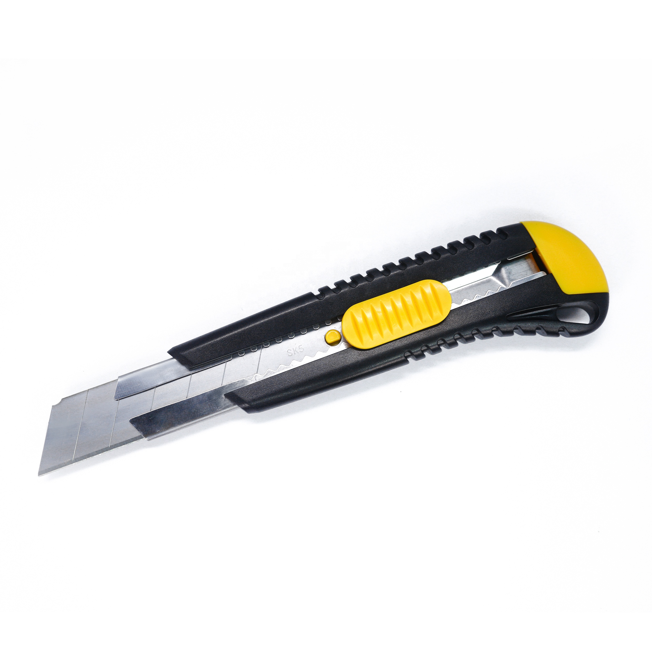 Heavy Duty Plastic 25mm snap off blades utility boxes sliding cutter knife