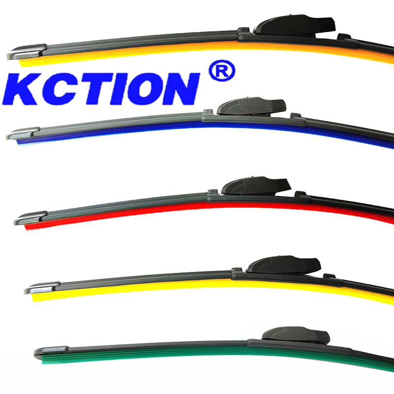 Factory Wholesale Color Silicone Refill  strip car accessories car Windshield Wiper Blade Universal wiper blade for car