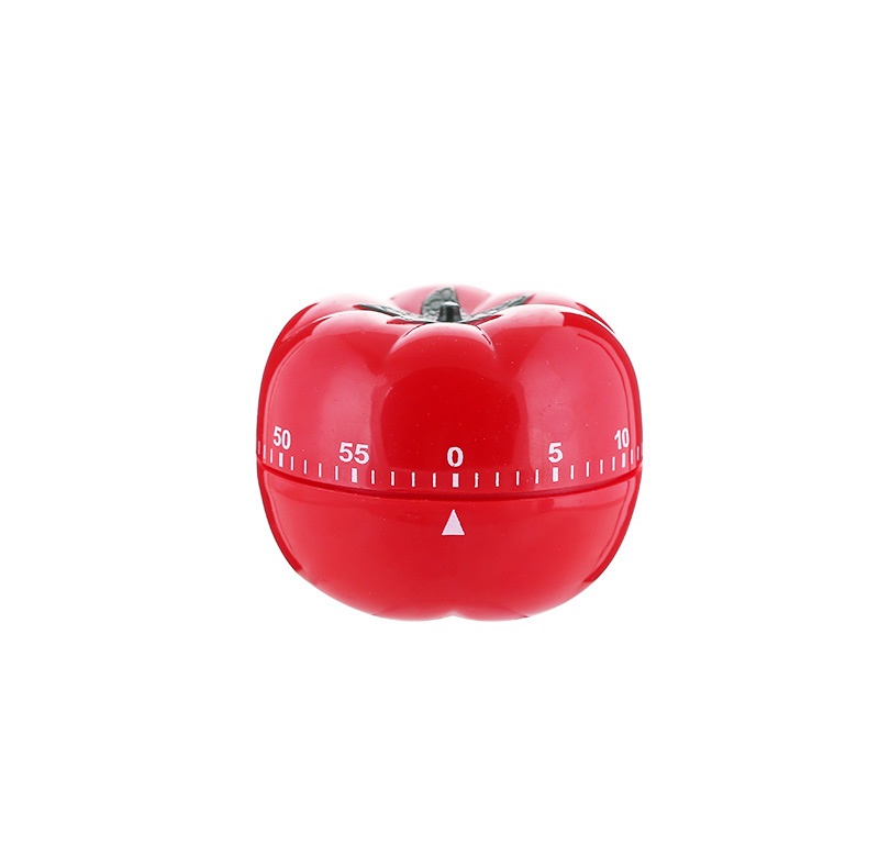 Cartoon Tomato Kitchen Timers 60 Minutes Cooking Timer Not Needing Battery Alarm Clock Cooking Tools Timer Mechanical