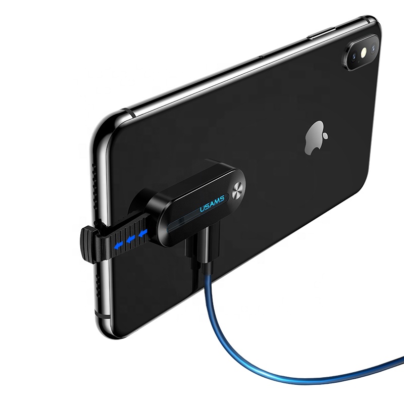USAMS функциональный мини US-SJ357 AU10 двойное освещение светодиодный USB кабель адаптер для iPhone