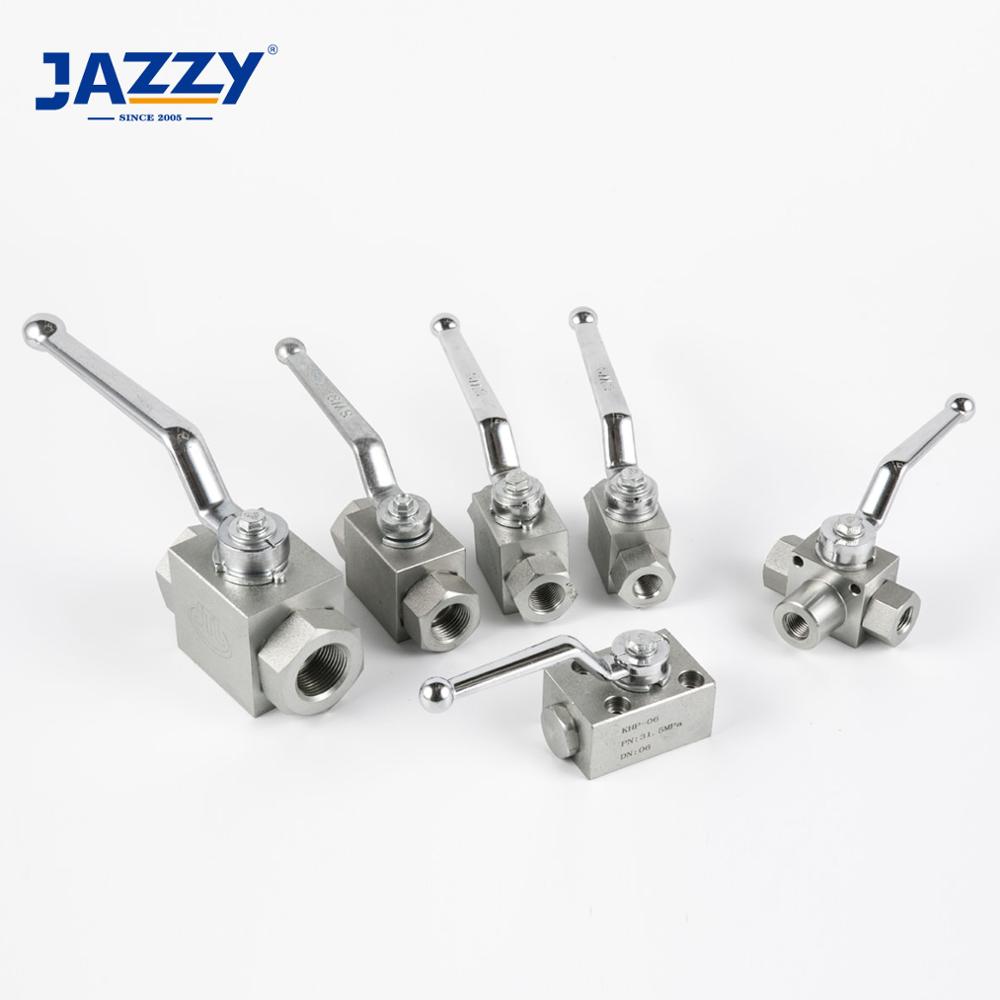 JAZZY 1/8 дюйма до 2 дюймов высококачественная нержавеющая сталь NPT/ SAE/BSP/BSPT/метрический гидравлический шаровой клапан