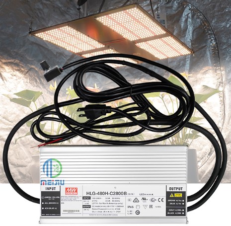 Meanwell 600 Вт Светодиодный драйвер 7 лет гарантии 600H-48AB 48V 600 W блок питания Ip65