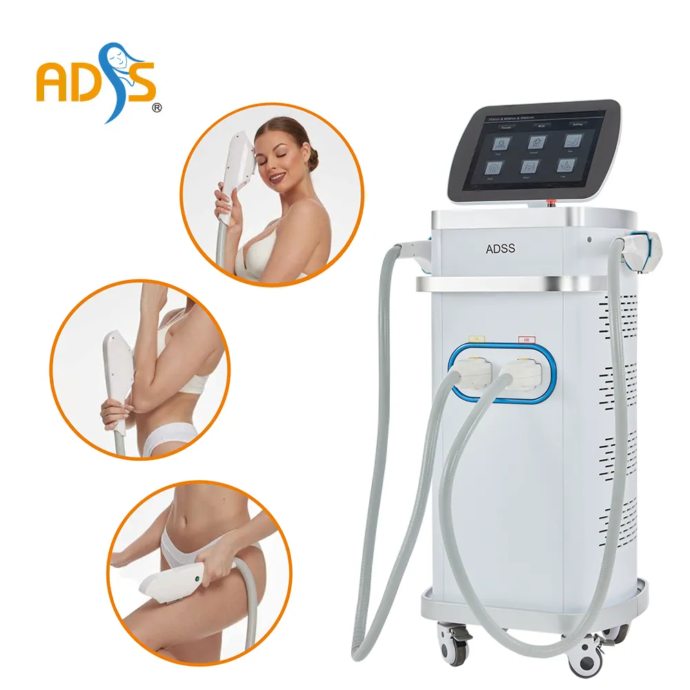 ADSS SHR / IPL OPT Laser Hair Removal Machine Permanent Hair Removal Beauty Equipment