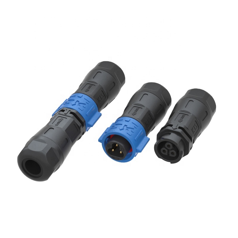 K25 32A Male to Female Solar Cable Connector 2 Pin Wire With Extension Cable
