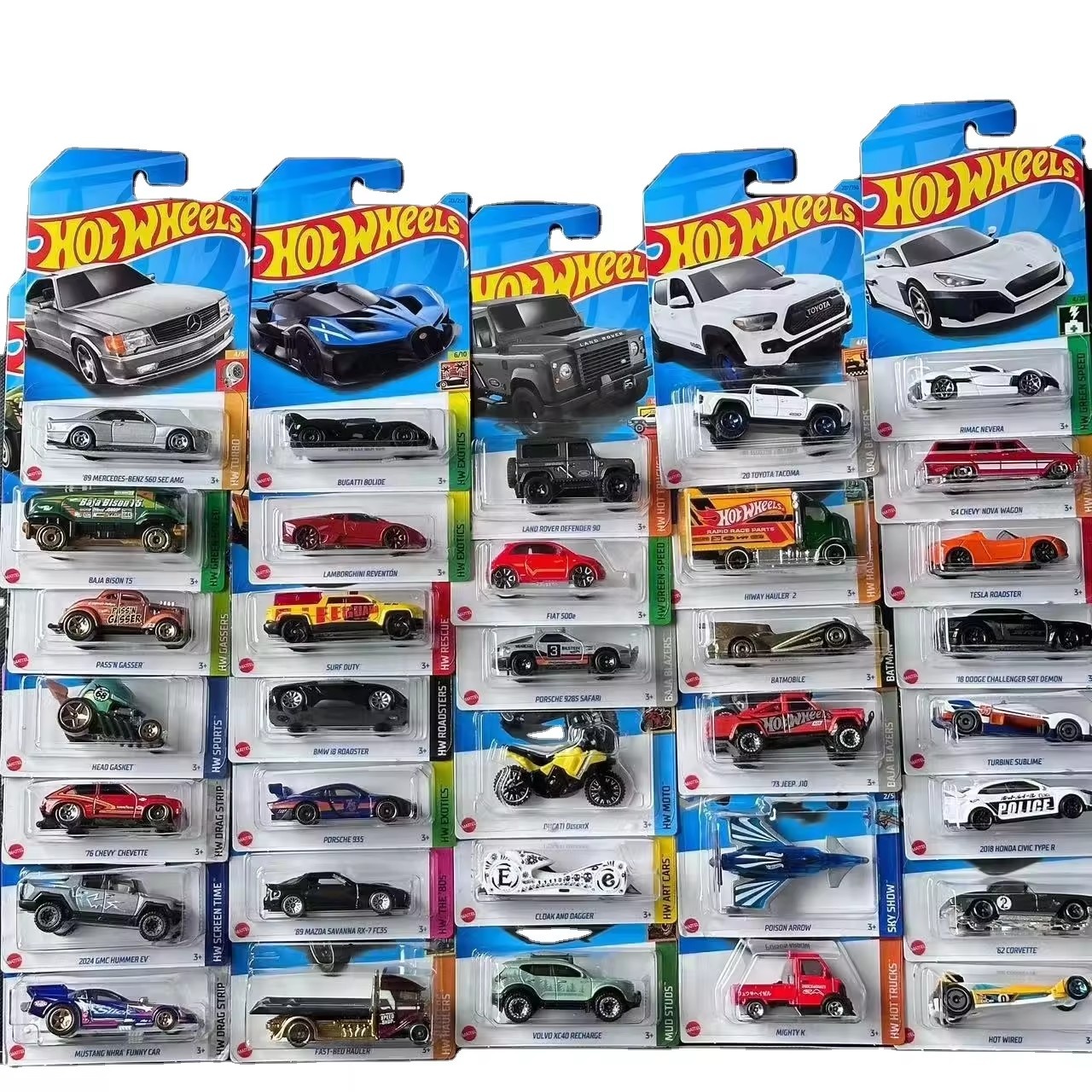 Wholesale stock original Hotwheels Diecast car Metal Toy Cars Diecast Hotwheels Model Car Vehicles Toy For kids C4982