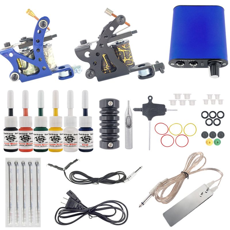 2021new arrive tattoo kits machine gun for tattoo artist tattoo kit professional