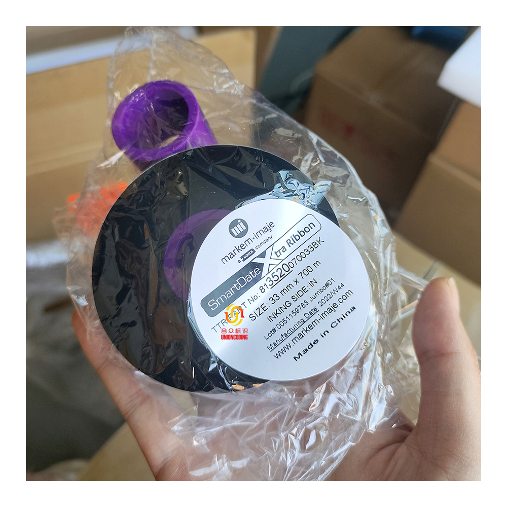 Markem thermal transfer overprinter TTO Ribbon Markem 3521 3520 wax resin for X65 coding machine