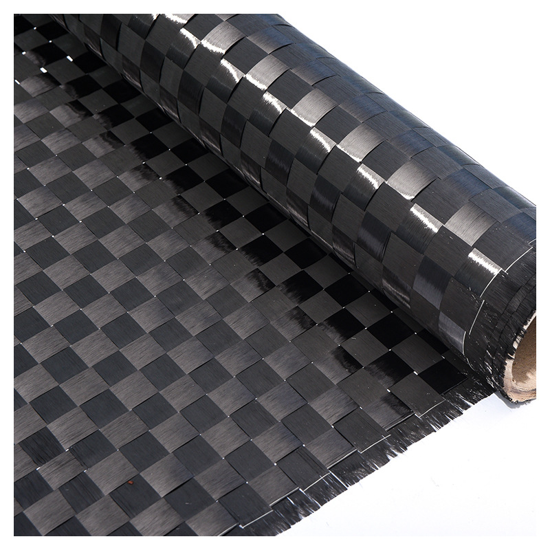 High Quality Carbon Fiber Cloth 12k 200g 12k 80g Spread Tow Carbon Fiber Spread Tow Plain Fabric
