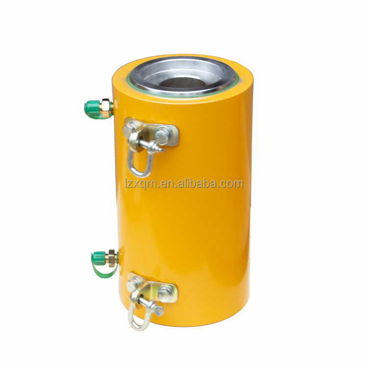 450T YCW450B-200 multiple strands post tensioning jacks used for 12.7mm 15.7mm 15.24mm unbonded strands cable