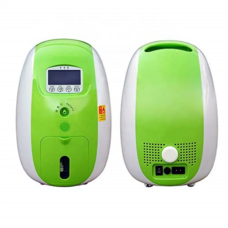 Factory Patent 1L- 7L Portable Oxygen Concentrator Machine Manual Adjusted High Concentration Home Care Oxygen Generator