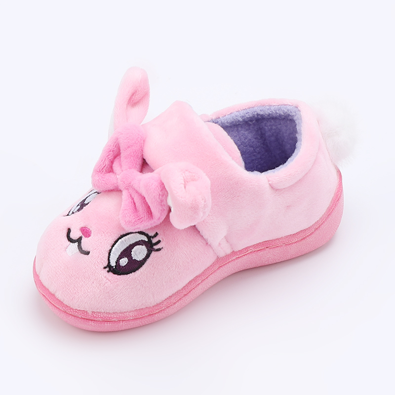 Customized by manufacturer girl baby shoes cartoon home children's winter shoes for girl