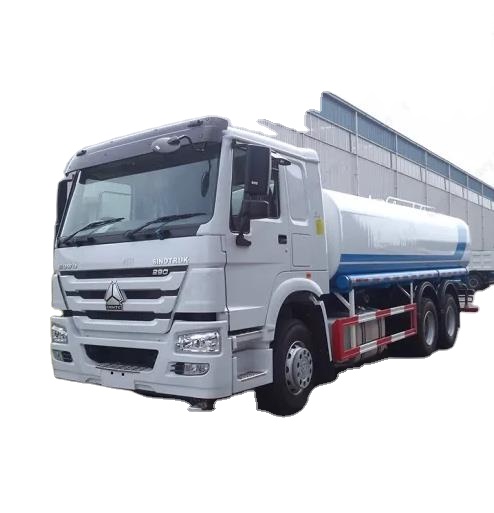 HOWO Подержанный водяной распылитель, танк-разбрызгиватель Euro2 Euro5 6X4 10 колес 20 куб. М, резервуар для воды
