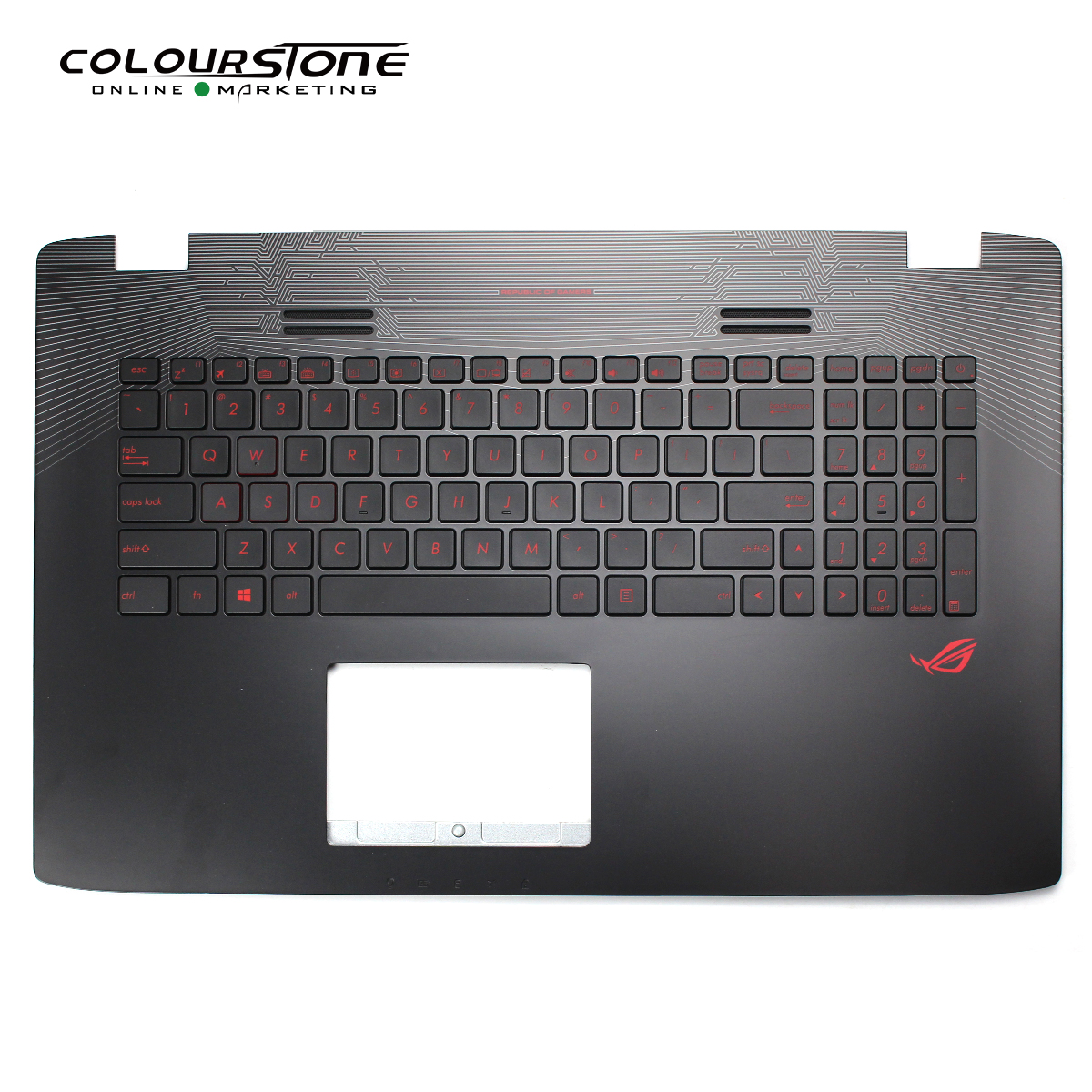 Чехол для ноутбука GL752VL GL752V GL752VW GL752, чехол для клавиатуры ноутбука с красной подсветкой