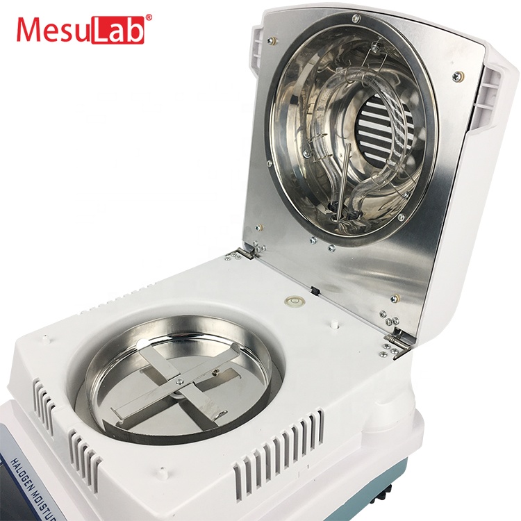 MesuLab производитель с CE 100 г/1 мг сенсорный экран измеритель влажности лабораторный Анализатор содержания влаги