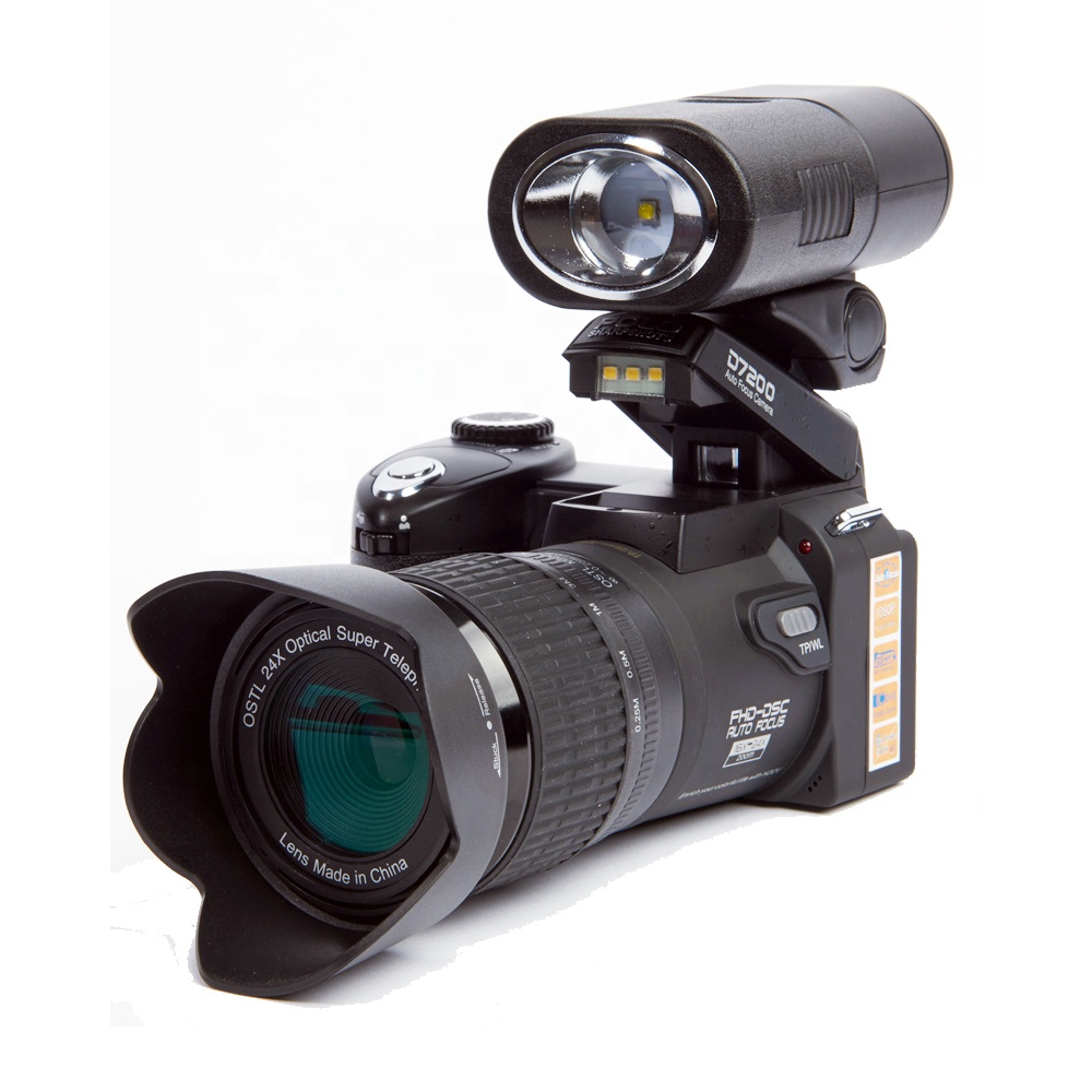 Цифровая камера Auto Focus1080P HD со встроенным светодиодным индикатором, цветной экран 3,0 дюйма TFT, 33 м пикселя, 8х цифровой зум, камера для фотосъемки