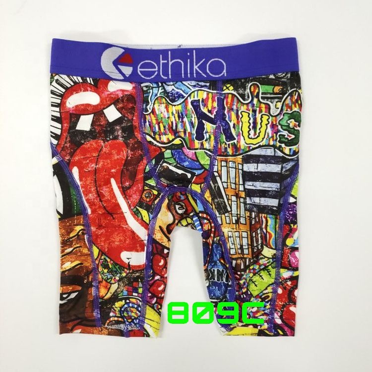 Новое Стильное детское нижнее белье ethika, трусы-боксеры, шорты яркого цвета с принтом, эластичный пояс для малышей, дышащее нижнее белье для мальчиков