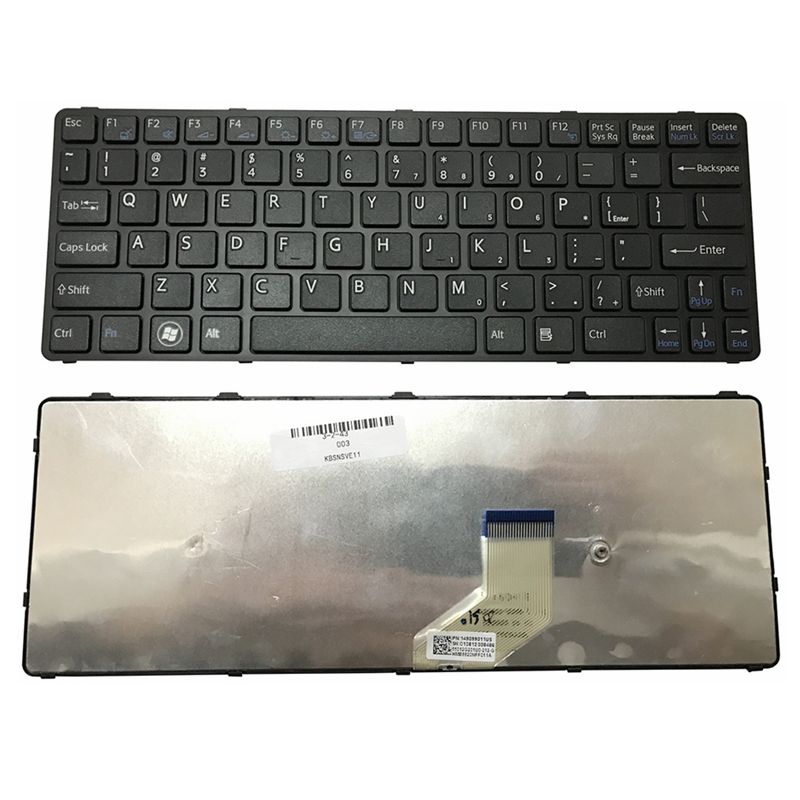 Original Brand New Black Color Keyboards for SONY SVE11 US VAIO E11 SVE111 SVE11113FXB SVE11115EG Laptop Keyboard
