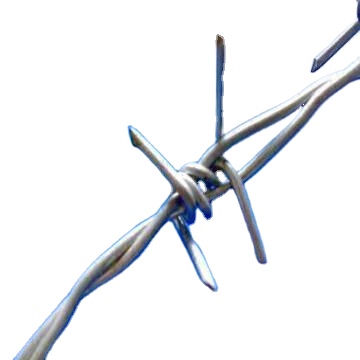 Barbed wire for farm fence