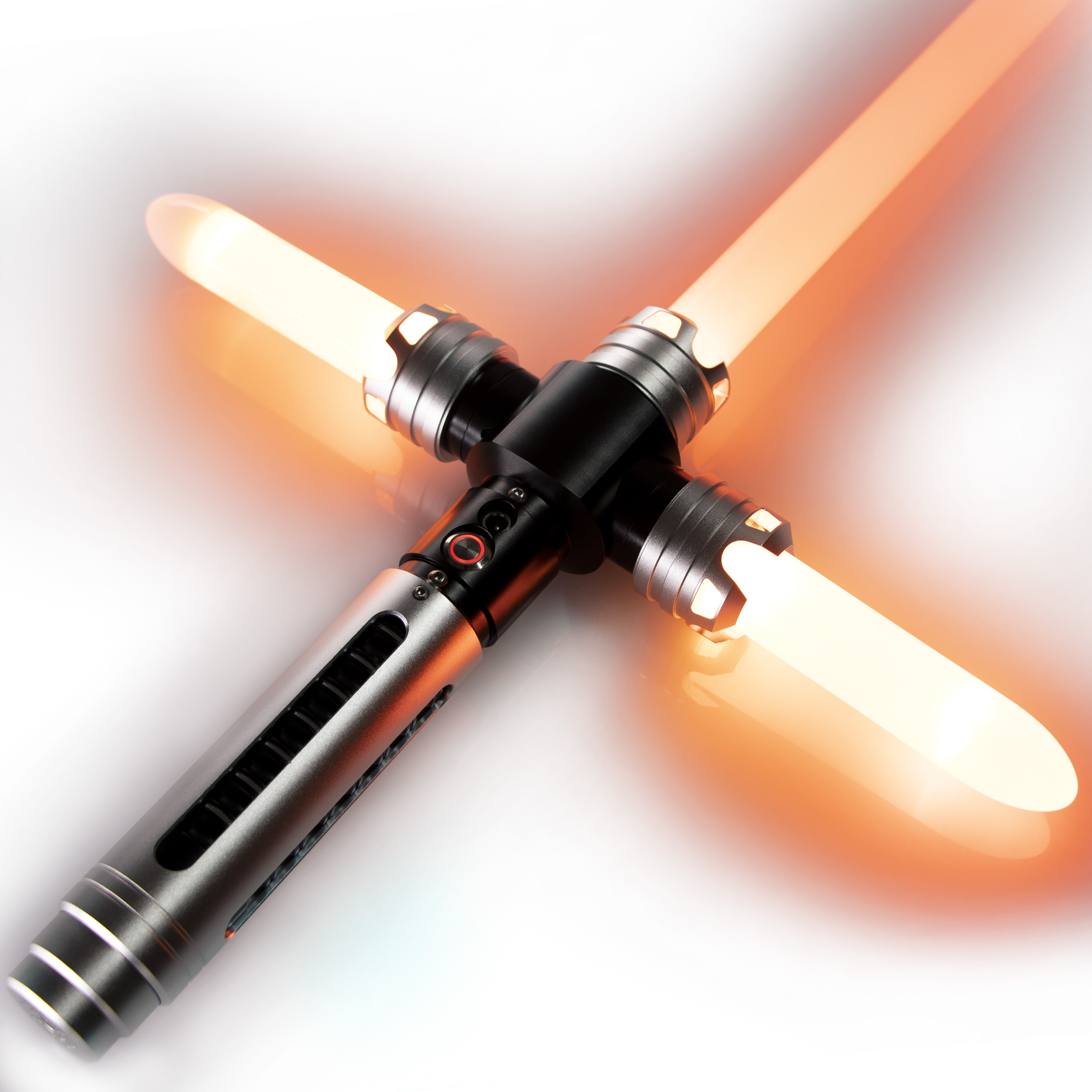 LGT SABERSTUDIO DamienSaber metal hilt heavy dueling RGB NEO blade with smooth swing for the Jedi or Sith