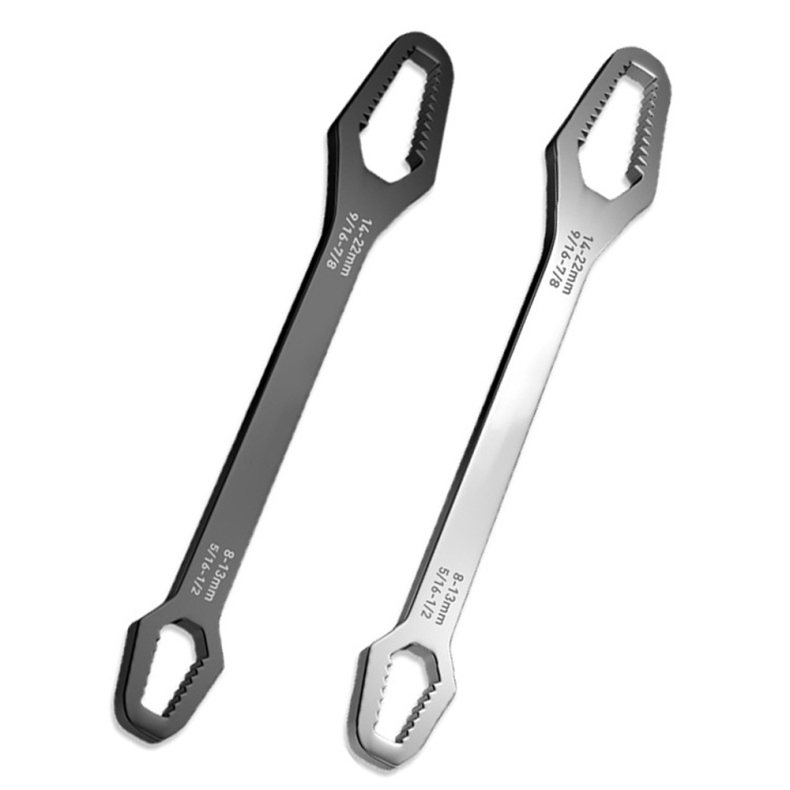 Универсальный ключ Torx, самозатягивающийся регулируемый, 8-22 мм, для очков, двухсторонний