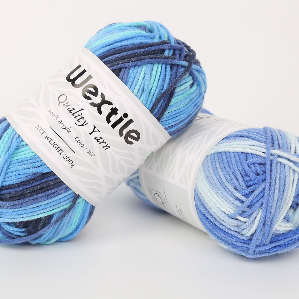 High quality brand new acrylic ramie yarn 80 / 20 for weaving