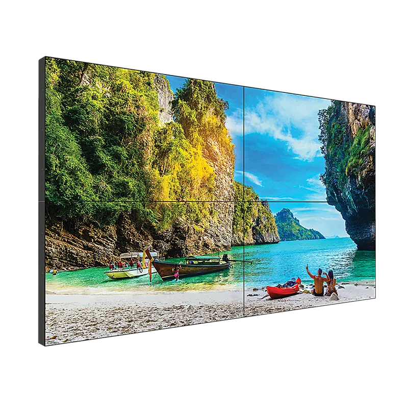 Крытый светодио дный дисплей 46 дюймов Samsung жк-did экран 2X3 видеостена ультра узкий ободок 3,5 мм